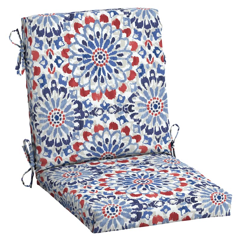 ARDEN Americana Outdoor Dining Chair Cushion - 36.5 in L x 18 in W x 3.5 in H - Clark