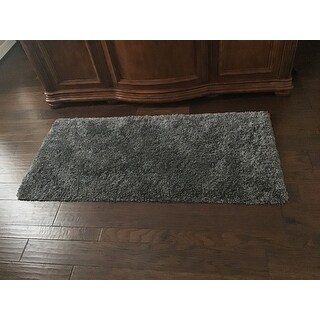 Shop Safavieh California Cozy Plush Dark Grey/ Charcoal ...