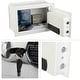 preview thumbnail 5 of 5, Wall Safe - Digital Safety Box with Passcode for Quick Access and Backup Key - Personal Safe for Cash - Wall Safes by Paragon