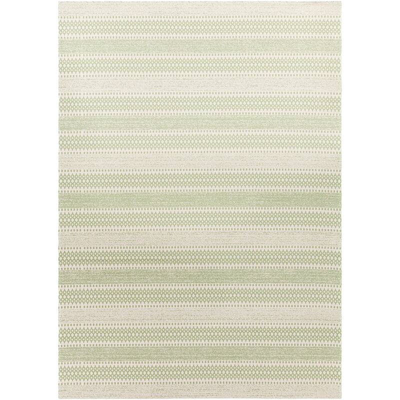 Livabliss Wendy Moroccan Stripe Cotton Area Rug