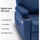 preview thumbnail 34 of 53, MCombo Electric Power Lift Recliner Chair Sofa with Massage and Heat for Elderly, 3 Positions, USB Ports, Faux Leather 7040