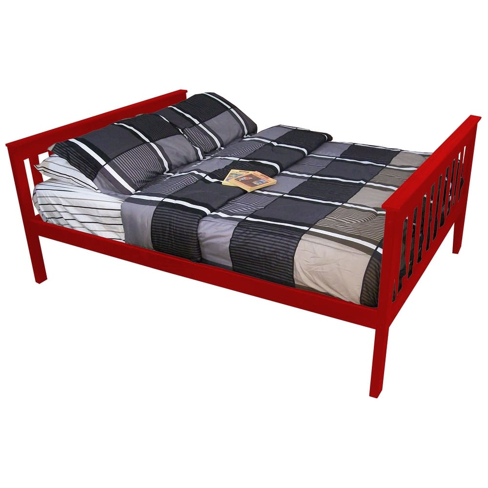 Pine Full Mission Bed