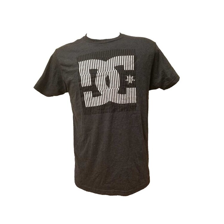 Shop Men Dc Shoes Logo Tee Crew Neck T Shirt Medium Overstock 16604677