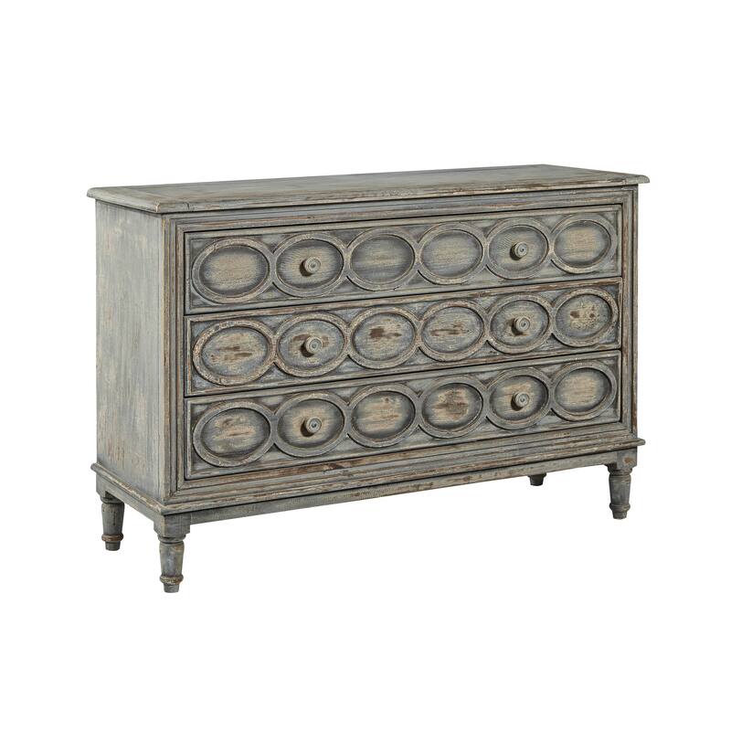 Noir 3-drawer Chest