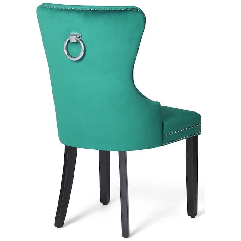 Highland Tufted Velvet Side Chair (Set of 6)