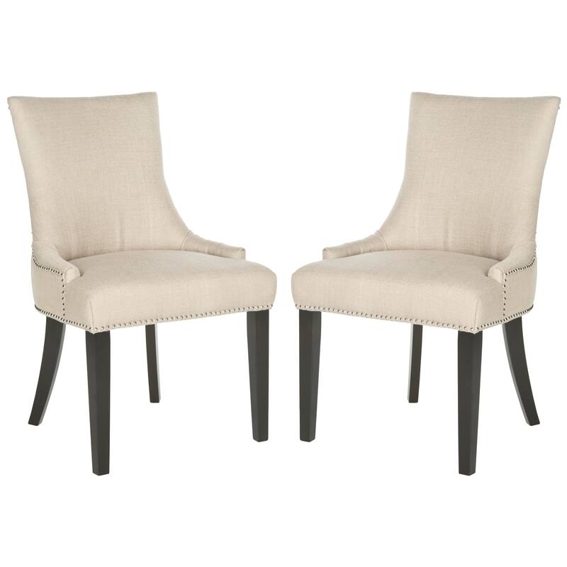 SAFAVIEH Lester Dining Chair (Set of 2) - 24"W x 25"D x 39"H