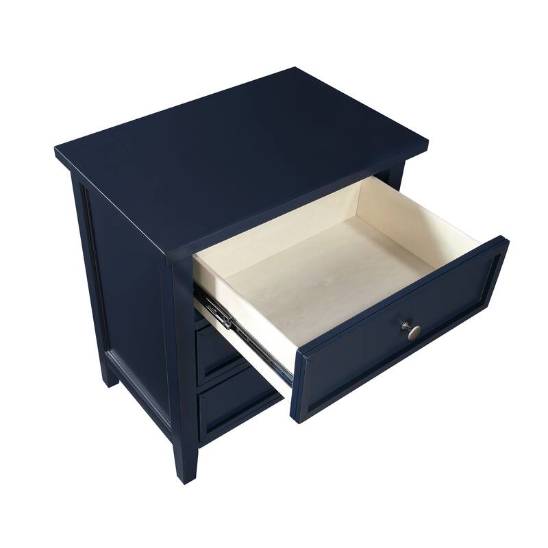 Luca 3-drawer Nightstand, Bedroom Furniture