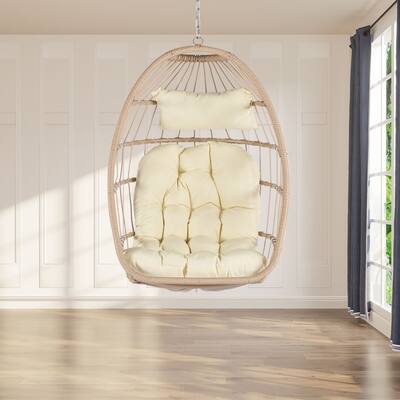 Outdoor Garden Rattan Egg Swing Chair Hanging Chair