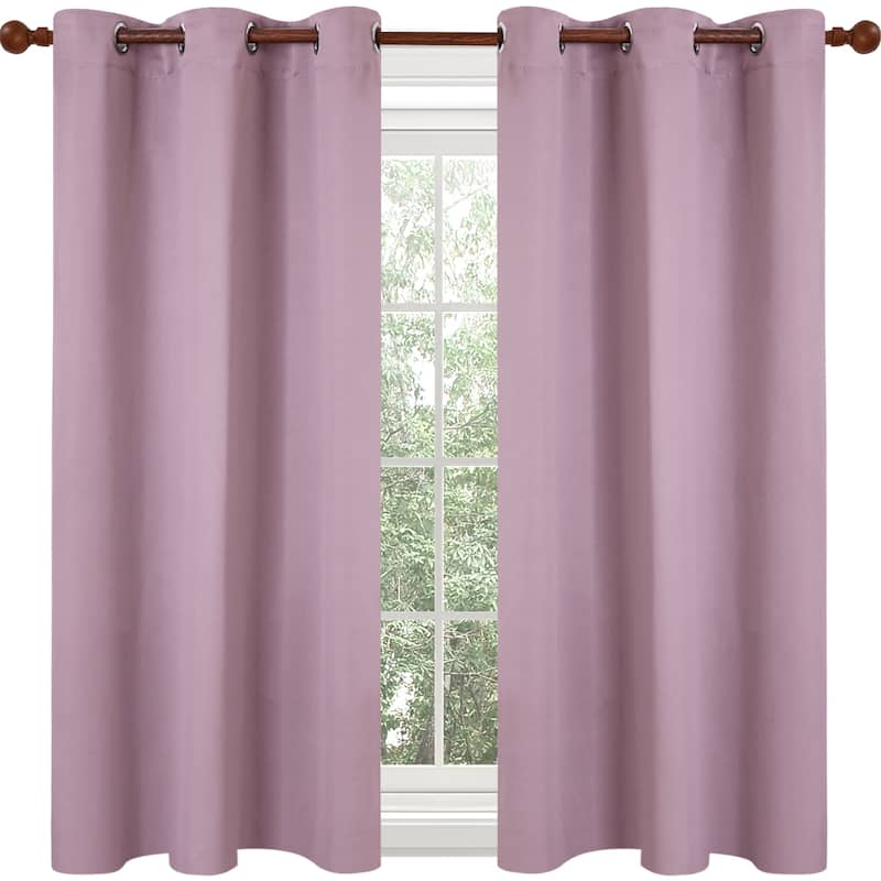 Deconovo Grommet 38 Width Curtain (2 Panel)