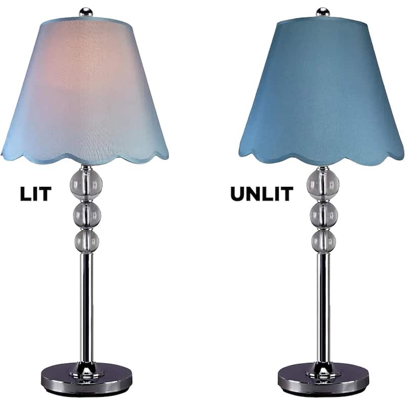 Royal Designs Scallop Empire Lamp Shade Set of 2 - 7 x 13 x 10