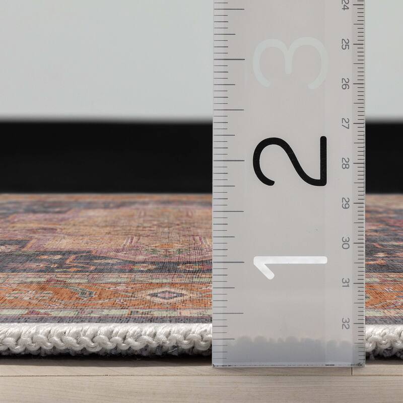 Well Woven Apollo Paris Persian Oriental Machine Washable Area Rug