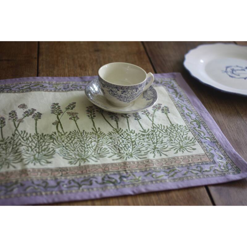 Couleur Nature Lavender Placemat (Set of 6)