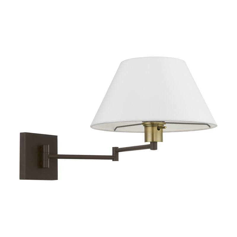 Livex Lighting Single Light 12" Tall Wall Sconce