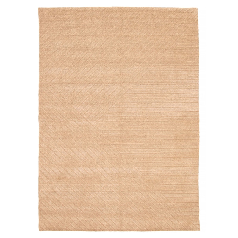 Kashkuli Gabbeh Tan Rug 6'7" x 9'4" - 6'7 x 9'4 - Tan - 6'7 x 9'4