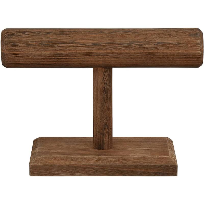 Antique Wooden Display Jewelry Accessory Stand - S