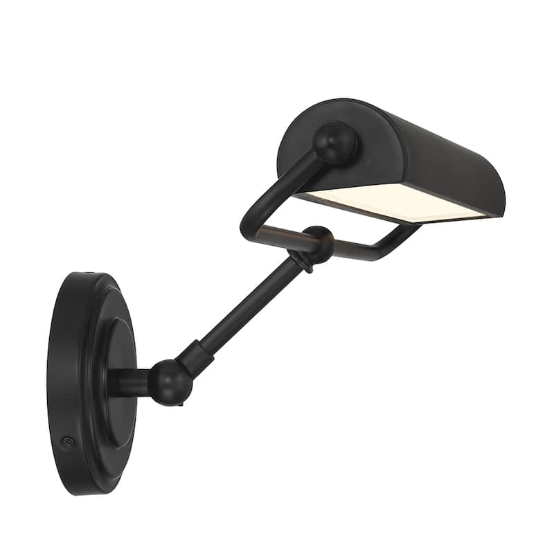 Miller Integrated LED Matte Black Sconce