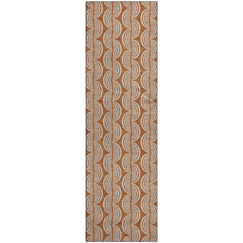 Premium Washable Super Soft Transitional Scallop Mayfield Rug