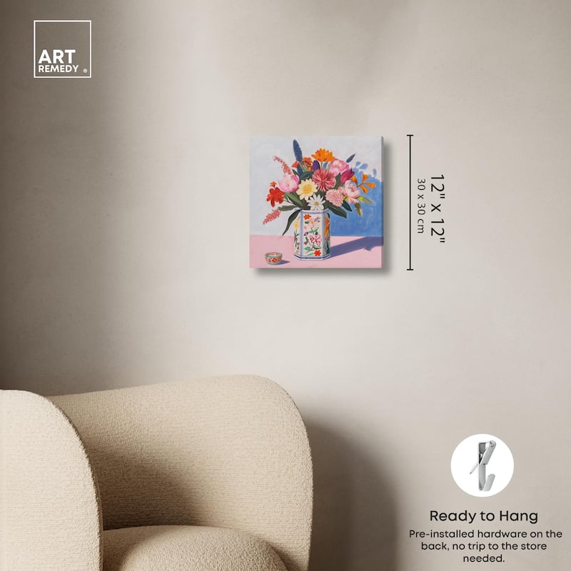 Spring's Riot Canvas by Art Remedy, Gallery Wrapped