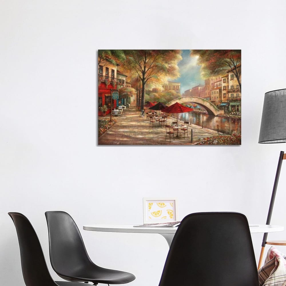 iCanvas "Riverwalk Charm" by Ruane Manning Canvas Print