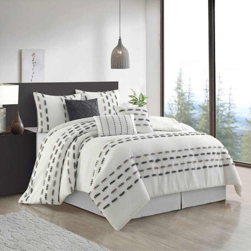 Nanshing Reinhart 7 Piece Boho Chic Comforter Set