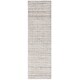 preview thumbnail 30 of 28, SAFAVIEH Handmade Mirage Ajete Modern Stripe Wool Rug 2'3" x 8' Runner - Ivory/Dark Grey - Runner