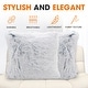 preview thumbnail 10 of 136, Cheer Collection Super Soft Shaggy Long Hair Throw Pillows Set of 2 Plush Accent Cushions