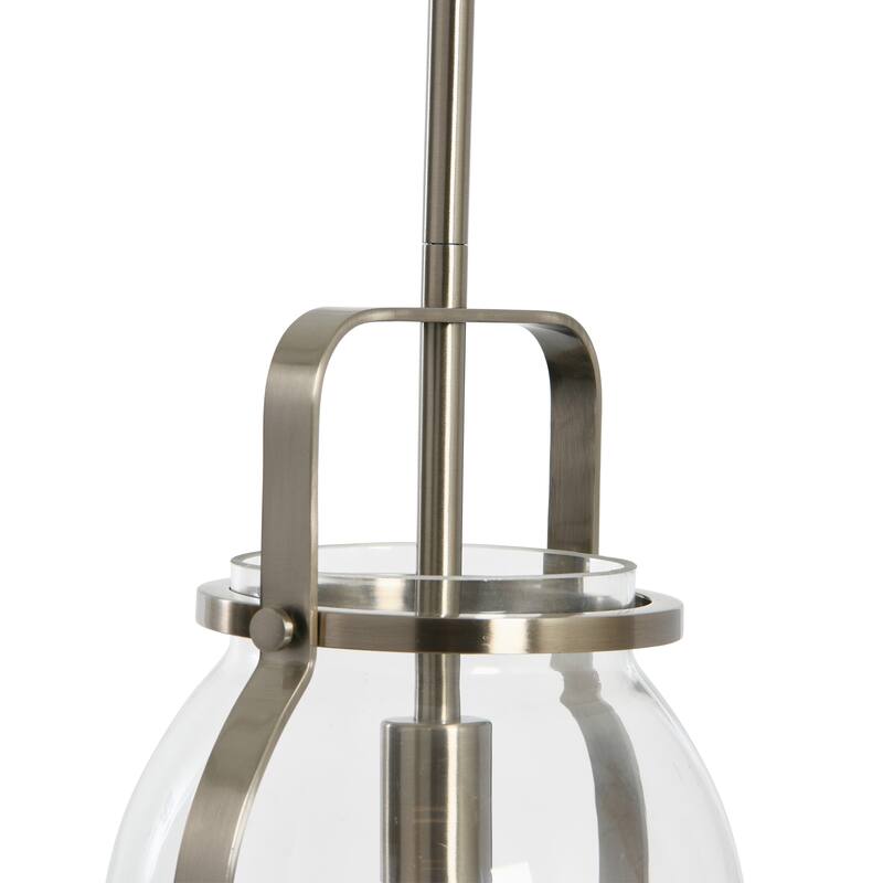 Robert Stevenson Lighting Channing - Metal and Glass Ceiling Light
