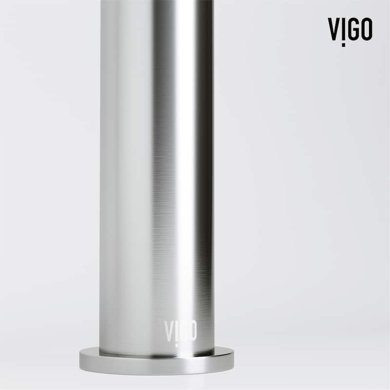 VIGO Ashford 11" H Single Handle Single Hole Vessel Bathroom Faucet
