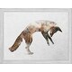 Easy Art Prints Andreas Lie's 'Jumping Fox' Premium Canvas Art - Bed ...