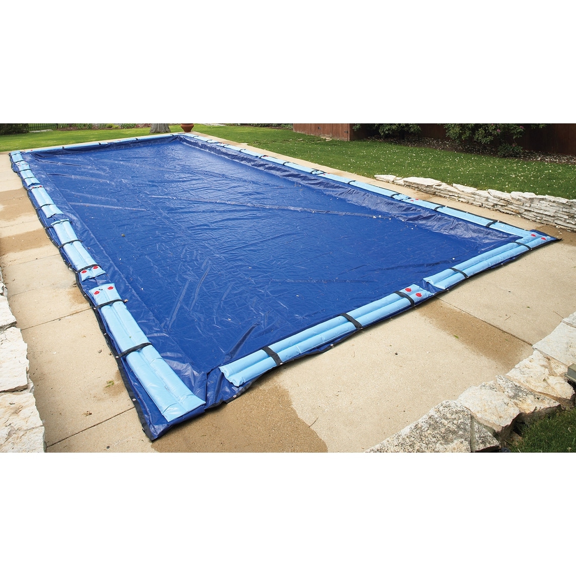 Blue Wave 15 Year Rectangular In Ground Winter Pool Cover - Bed Bath &  Beyond - 7226598