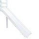 preview thumbnail 13 of 17, White Wood Twin Loft Bed Kids Bed with Slide and Underbed Space