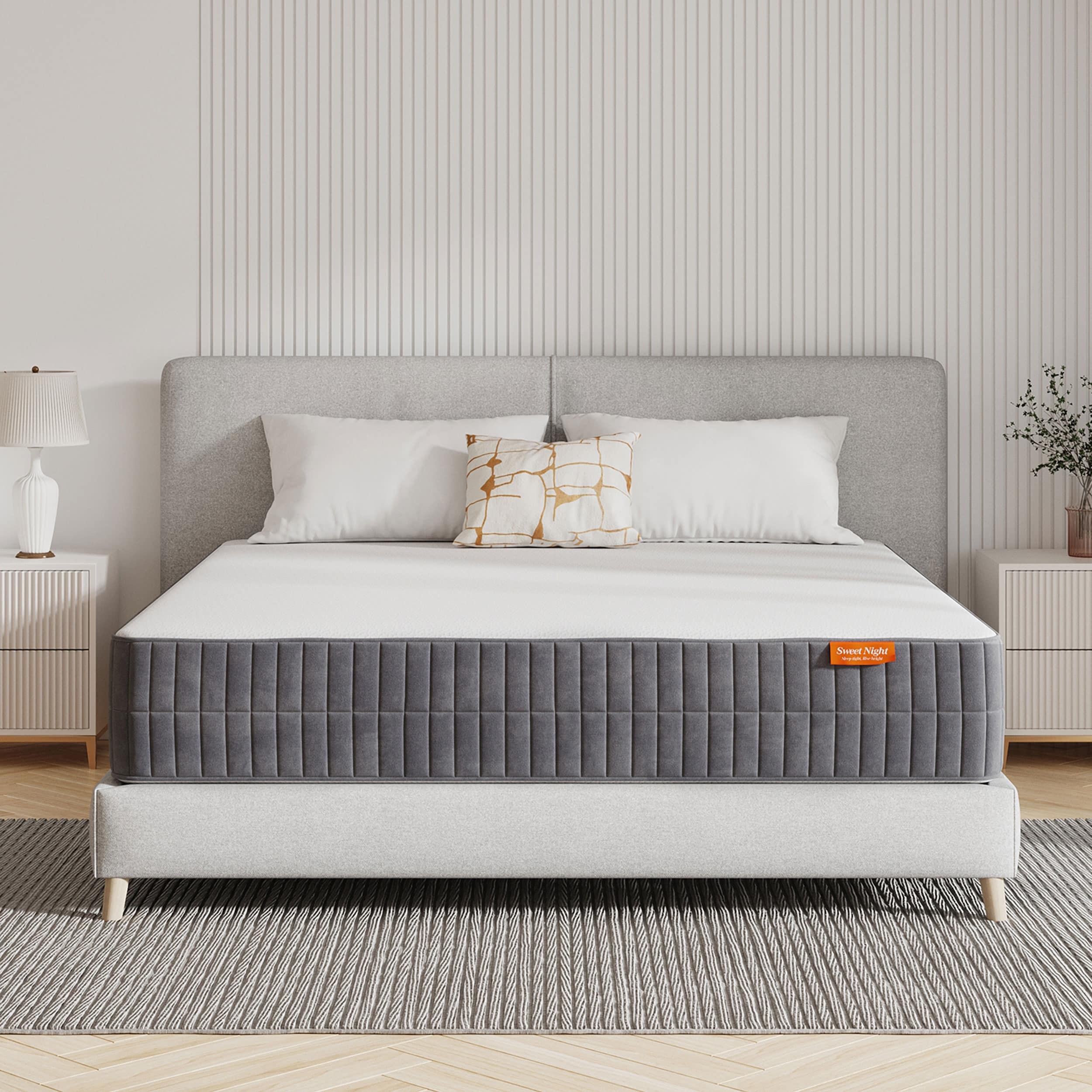 Flippable memory store foam mattress