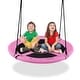 preview thumbnail 6 of 6, 40" Waterproof Saucer Tree Swing Set Kids Christmas Gift Dark Pink
