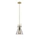 Option Brushed Brass / Light Smoke