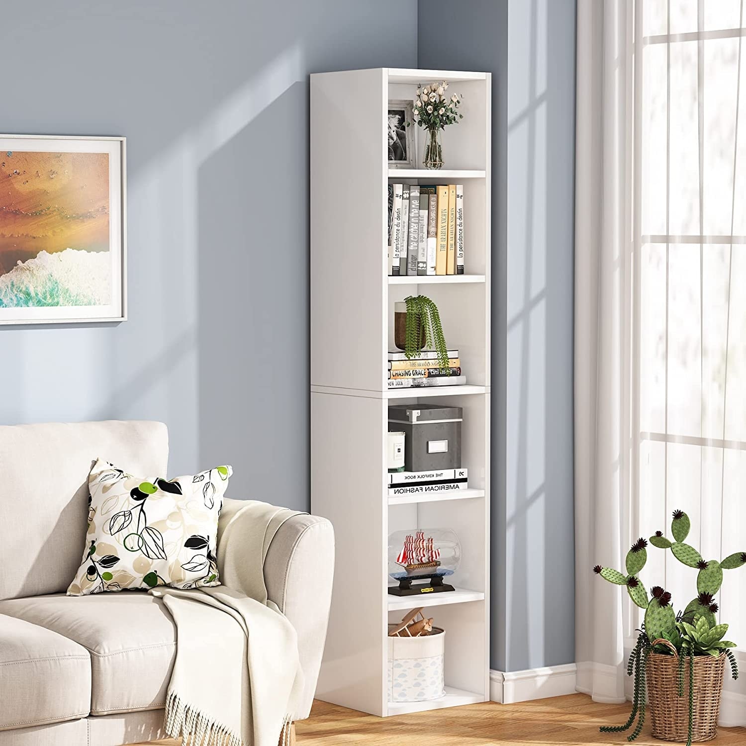 Tall narrow sale bookcases for sale