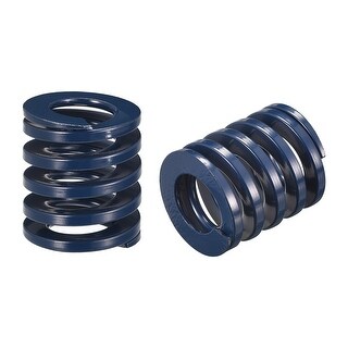 thumbnail image 2 of Uxcell Die Spring 2 Pack 20mm OD 125mm Long Spiral Stamping Light Load 2 of 11