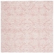 preview thumbnail 38 of 62, SAFAVIEH Handmade Metro Marcienne French Country Wool Rug 6' Square - Dark Pink/Ivory - Square