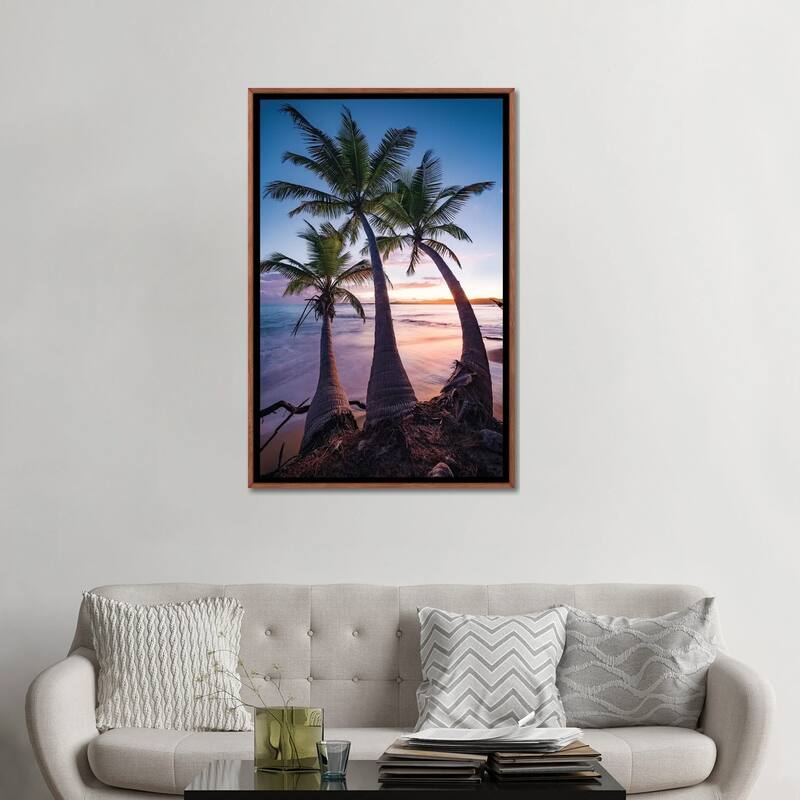 "Tropical Triple - Caribbean" by Stefan Hefele Framed