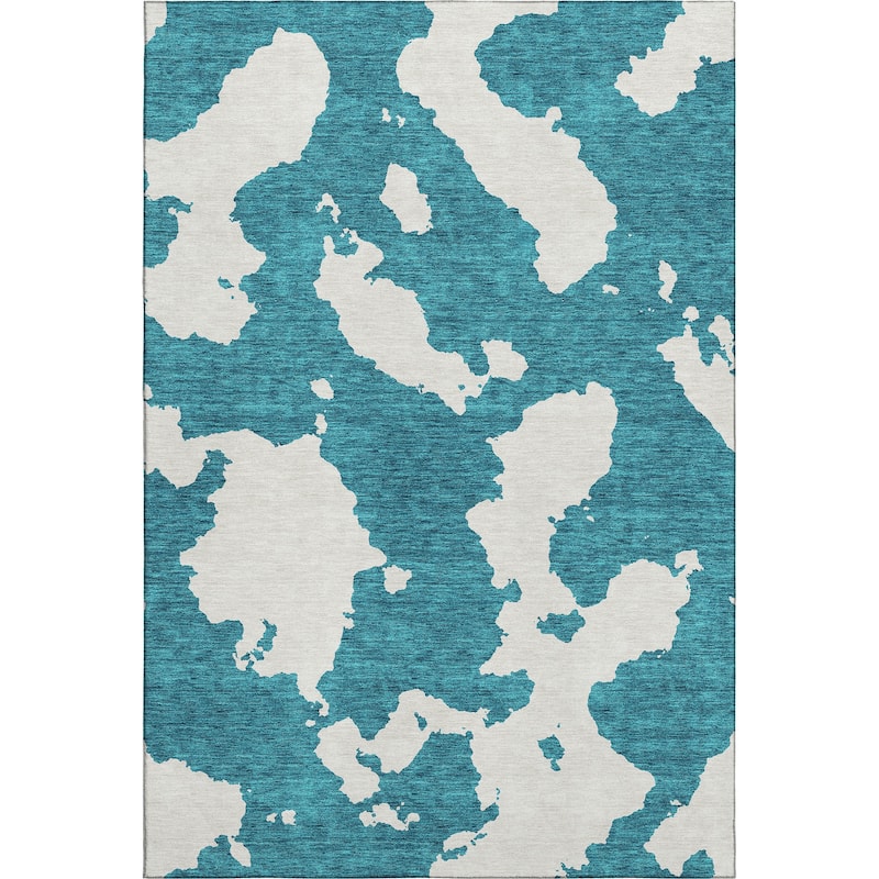 Premium Washable Super Soft Contemporary Islands Mayfield Rug