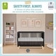 preview thumbnail 2 of 4, Dream On Me Hygge 5-in-1 Convertible Crib - Matte Black Vintage