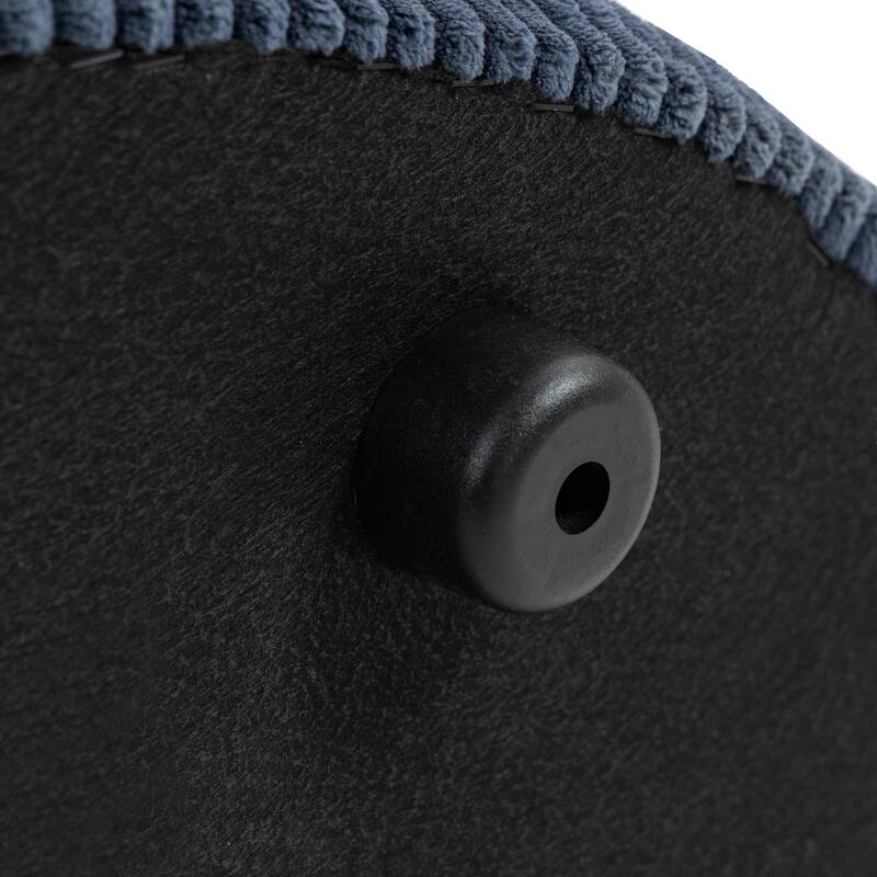 Moon Crescent Storage Upholstered Ottoman