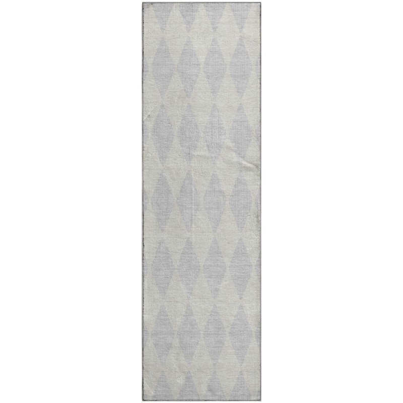 Premium Washable Super Soft Modern Diamond Mayfield Rug
