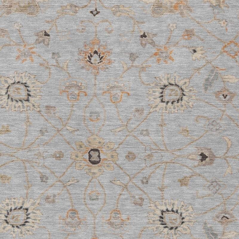 HomeRoots Floral Traditional Rectangle Outdoor Rug