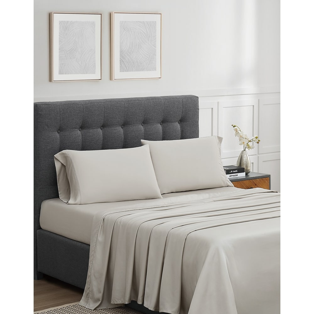 Badgley Mischka 300TC Tencel Pillowcase Pair