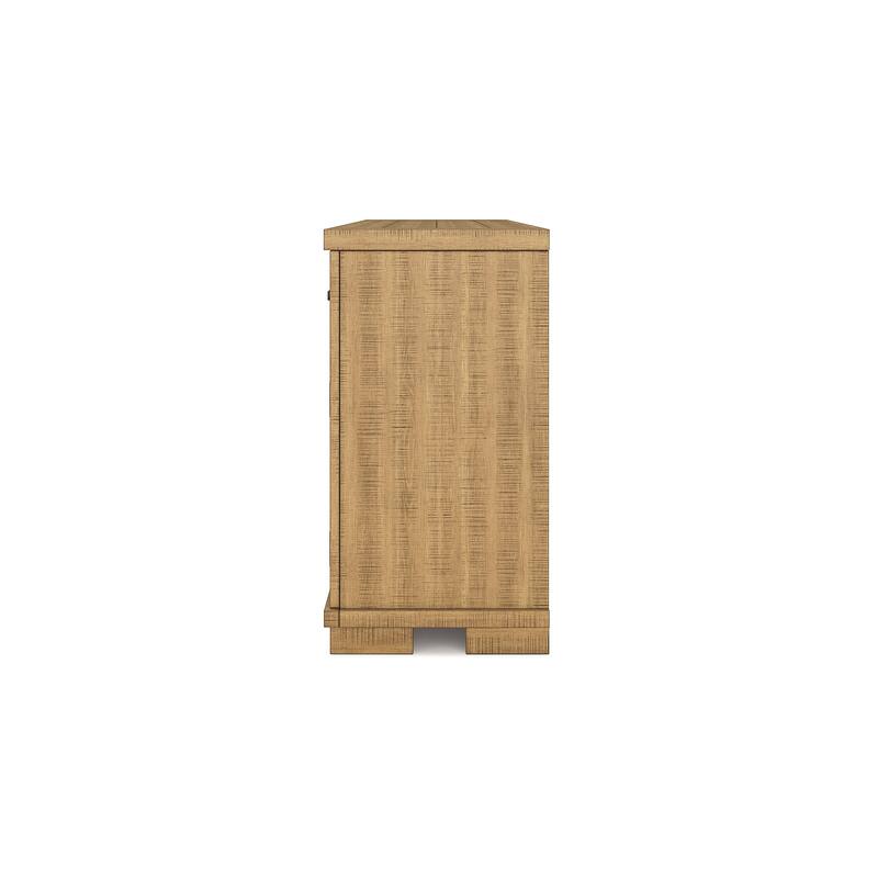 Signature Design by Ashley Havonplane Brown Dining Server - 65.88"W x 19"D x 36.13"H