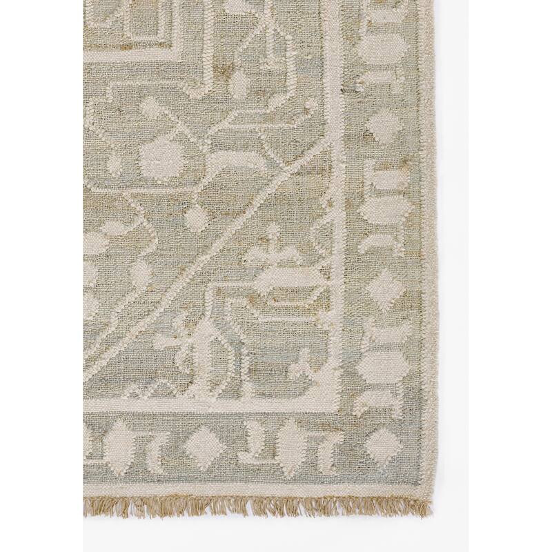 Momeni Nirvana Hand Woven Wool and Jute Medallion Area Rug