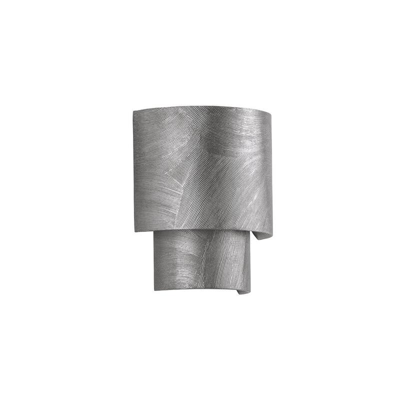 Hudson Valley Lighting 8509 Moray 2 Light 9" Tall Wall Sconce - Black Silver Leaf