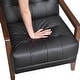 preview thumbnail 24 of 71, Leland Leather Match Accent Chair