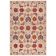 preview thumbnail 4 of 10, SAFAVIEH Handmade Aspen Miloranka BOHO Wool Rug 5' x 8' - Ivory/Rust - Rectangle