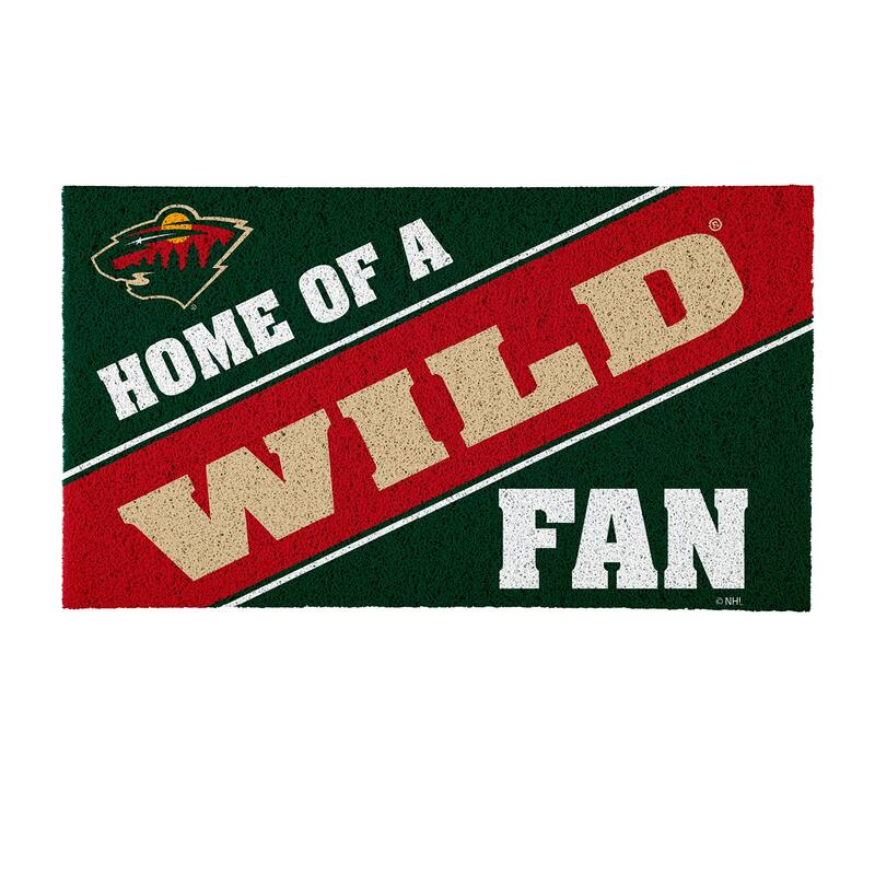 Minnesota Wild PVC Door Mat - Multi-Color